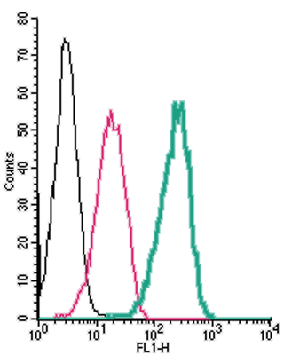 Cell surface detection of GABA(A) δ Receptor by indirect flow cytometry in live intact human THP-1 monocytic leukemia cells: